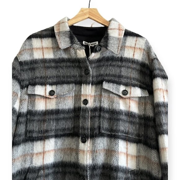 Reformation Ainslie Jacket/Coat in Plaid, Size M, New with Tags - Picture 5 of 16
